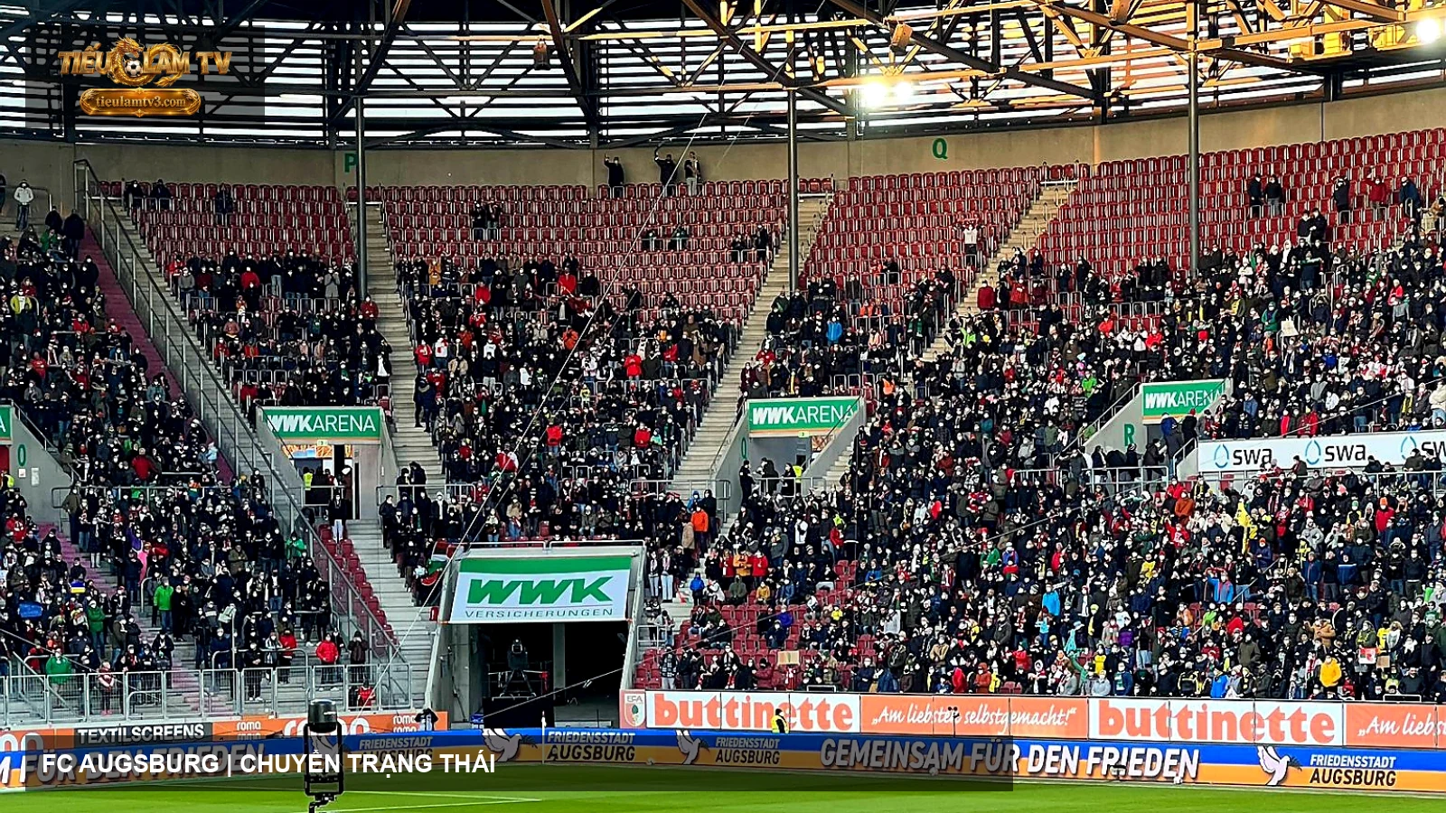FC Augsburg thi đấu tại WWK Arena